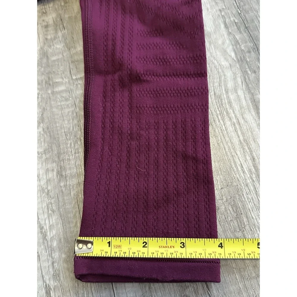 Lululemon Reveal Tight *Mesh Stripes Marvel (W5BU7S) Size‎ 8 fushia